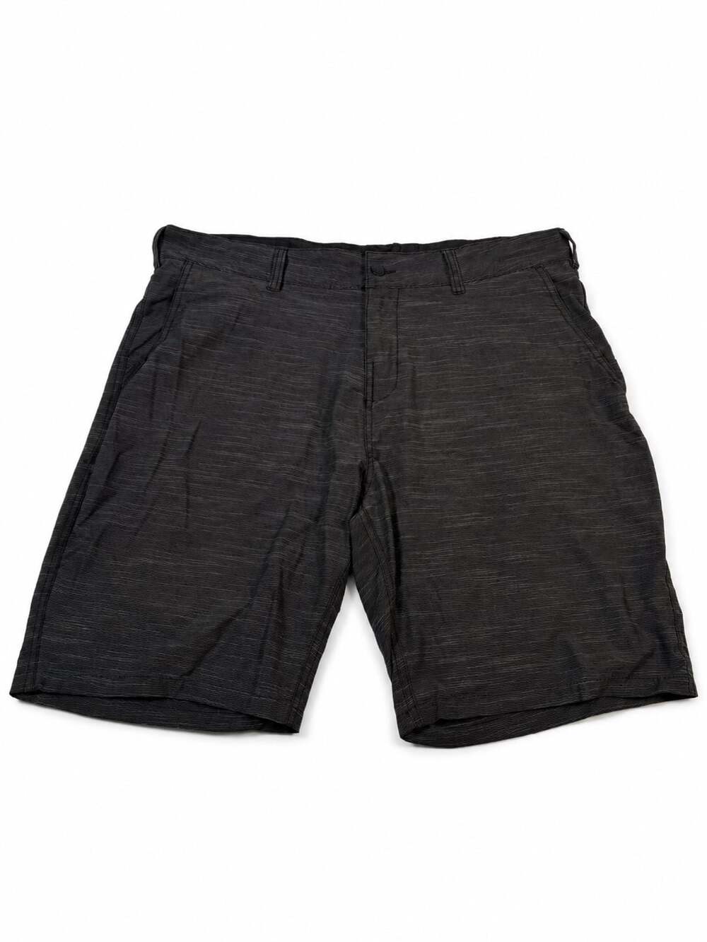 Trunks Multi-Functional Shorts Charcoal Striped Size 36